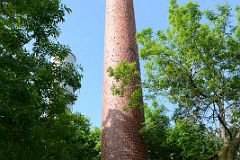 29 Smokestack At Grand Ferry Park Is A Symbol Of The Areas Industrial History Williamsburg New York